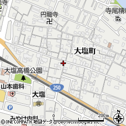 兵庫県姫路市大塩町469周辺の地図