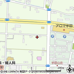 静岡県浜松市中央区東三方町192周辺の地図