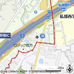 京阪鋼材株式会社周辺の地図