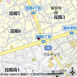 徳島大正銀行伊丹支店周辺の地図