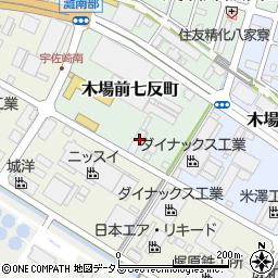 兵庫県姫路市木場前七反町2周辺の地図