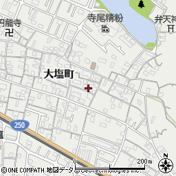 兵庫県姫路市大塩町615周辺の地図