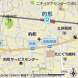 兵庫県姫路市的形町的形1722周辺の地図