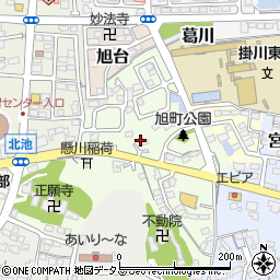 静岡県掛川市仁藤周辺の地図