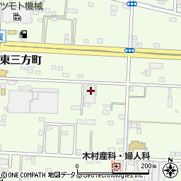 静岡県浜松市中央区東三方町178周辺の地図