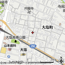 兵庫県姫路市大塩町466周辺の地図