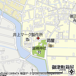 兵庫県たつの市御津町苅屋489周辺の地図