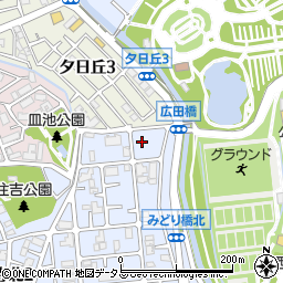 大阪府豊中市長興寺北3丁目周辺の地図