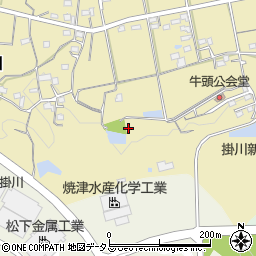 静岡県掛川市逆川661周辺の地図