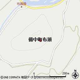 岡山県高梁市備中町布瀬周辺の地図