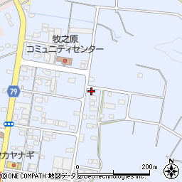 静岡県牧之原市布引原182周辺の地図