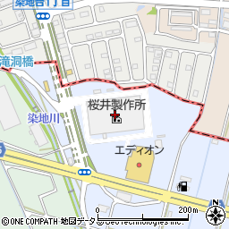 桜井製作所周辺の地図