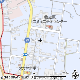 静岡県牧之原市布引原251周辺の地図