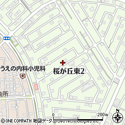 岡山県赤磐市桜が丘東2丁目2-262周辺の地図