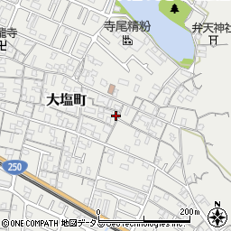 兵庫県姫路市大塩町605周辺の地図