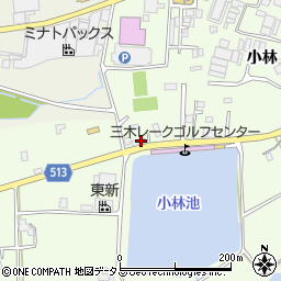 ヤマザキＹショップ三木戸田店周辺の地図