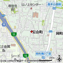 大阪府豊中市宝山町20-20周辺の地図