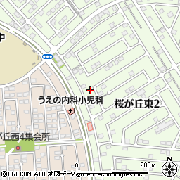 岡山県赤磐市桜が丘東2丁目2-308周辺の地図