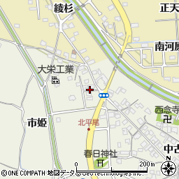 京都府木津川市山城町平尾綾杉河原22周辺の地図