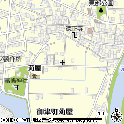 兵庫県たつの市御津町苅屋556周辺の地図