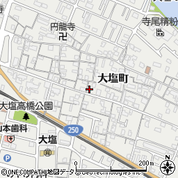 兵庫県姫路市大塩町646周辺の地図