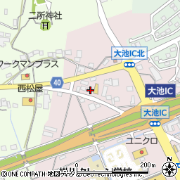 静岡県掛川市大池2751周辺の地図