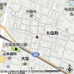 兵庫県姫路市大塩町473周辺の地図