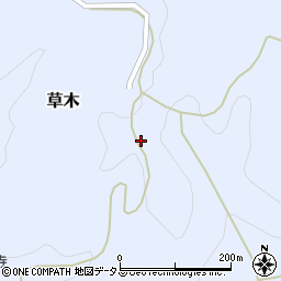 広島県神石郡神石高原町草木252周辺の地図