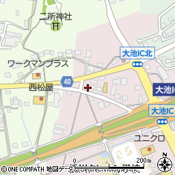 静岡県掛川市大池2749周辺の地図