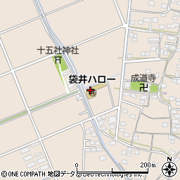 袋井ハローこども園　子育て支援センター周辺の地図