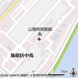 兵庫県姫路市飾磨区中島3057-1周辺の地図