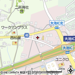 静岡県掛川市大池2750周辺の地図