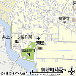 兵庫県たつの市御津町苅屋522周辺の地図