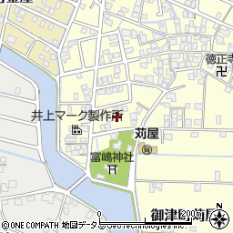 兵庫県たつの市御津町苅屋491周辺の地図