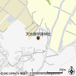 天大徳宇津神社周辺の地図