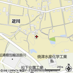 静岡県掛川市逆川625周辺の地図
