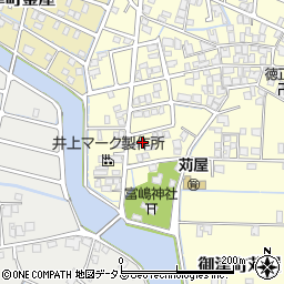 兵庫県たつの市御津町苅屋492周辺の地図