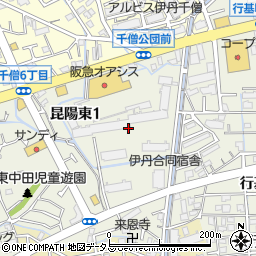 〒664-0886 兵庫県伊丹市昆陽東の地図