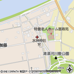 愛知県豊橋市前芝町加藤86周辺の地図