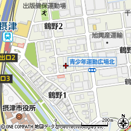 大和スレート株式会社　大阪支店周辺の地図
