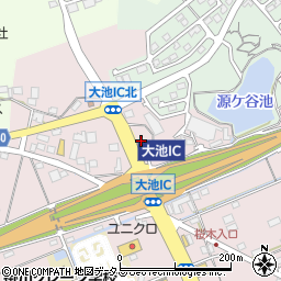 静岡県掛川市大池2720周辺の地図