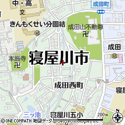 メゾネット成田周辺の地図