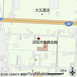 静岡県浜松市中央区東三方町148周辺の地図