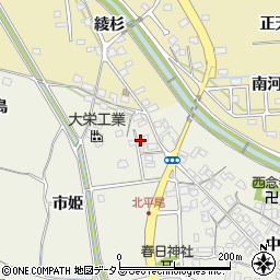 京都府木津川市山城町平尾綾杉河原23周辺の地図