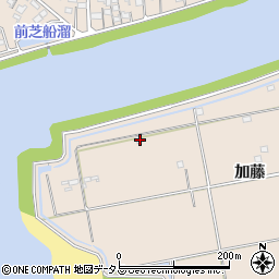 愛知県豊橋市前芝町加藤302周辺の地図