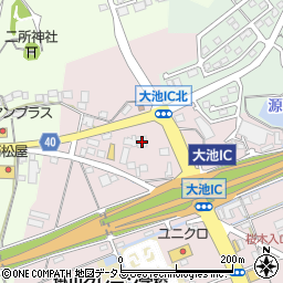 静岡県掛川市大池2728周辺の地図