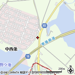 兵庫県加古川市八幡町上西条460周辺の地図