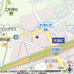 静岡県掛川市大池2735周辺の地図