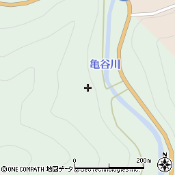 広島県庄原市総領町亀谷1190周辺の地図