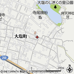 兵庫県姫路市大塩町602周辺の地図
